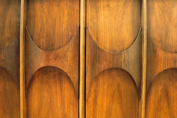 Detailing on the credenza